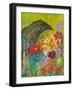 Masked Crow-Robin Maria-Framed Art Print