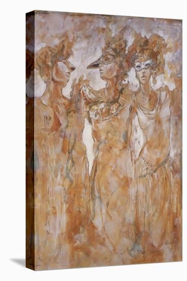 Masked Dance-Marta Gottfried-Stretched Canvas