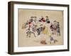 Masked Dance-Kim Junkeun-Framed Giclee Print