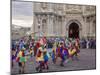 Masked dancers, Fiesta de la Virgen de la Soledad, Basilica of Our Lady of Solitude, Oaxaca, Mexico-Melissa Kuhnell-Mounted Photographic Print