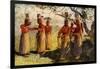 Masked Dancers of Opaina, River Apaporis, Brazil-null-Framed Giclee Print