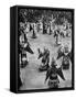 Masked Dancers, Tibet, 1936-Ewing Galloway-Framed Stretched Canvas