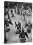 Masked Dancers, Tibet, 1936-Ewing Galloway-Stretched Canvas