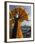 Masked Face and Costume at the Venice Carnival, Venice, Italy-Christian Kober-Framed Photographic Print