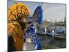 Masked Faces and Costume at the Venice Carnival, Venice, Italy-Christian Kober-Mounted Photographic Print