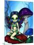 Masked Fairy on the Mushrooms-Jasmine Becket-Griffith-Mounted Art Print