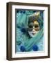 Masked Figure in Costume at the 2012 Carnival, Venice, Veneto, Italy, Europe-Jochen Schlenker-Framed Photographic Print