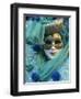 Masked Figure in Costume at the 2012 Carnival, Venice, Veneto, Italy, Europe-Jochen Schlenker-Framed Photographic Print