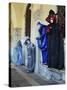 Masked Figures in Costume at the 2012 Carnival, Venice, Veneto, Italy, Europe-Jochen Schlenker-Stretched Canvas