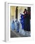 Masked Figures in Costume at the 2012 Carnival, Venice, Veneto, Italy, Europe-Jochen Schlenker-Framed Photographic Print