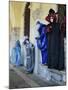 Masked Figures in Costume at the 2012 Carnival, Venice, Veneto, Italy, Europe-Jochen Schlenker-Mounted Photographic Print