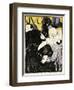 Masked Lady, Fancy Dress-Adolf Hofer-Framed Art Print