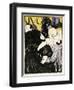 Masked Lady, Fancy Dress-Adolf Hofer-Framed Art Print