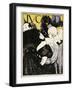 Masked Lady, Fasching-Adolf Hofer-Framed Art Print