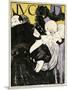 Masked Lady, Pierrot 1898-null-Mounted Art Print