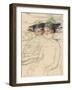 Masked Masters (At the Opera)-Jacob Green-Framed Art Print