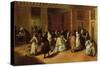 Masked Meeting-Francesco Guardi-Stretched Canvas