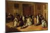 Masked Meeting-Francesco Guardi-Mounted Giclee Print