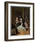 Masked Party in a Courtyard, 1755-Pietro Longhi-Framed Giclee Print