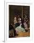 Masked Party in a Courtyard, 1755-Pietro Longhi-Framed Giclee Print