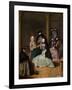 Masked Party in a Courtyard, 1755-Pietro Longhi-Framed Giclee Print