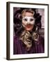 Masked Woman, Venice Carnival, Italy-Kristin Piljay-Framed Photographic Print