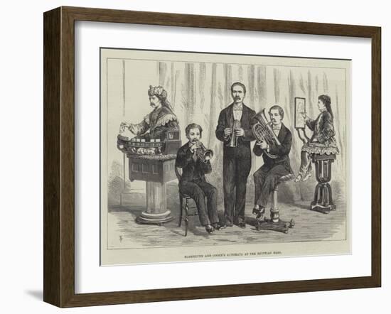 Maskelyne and Cooke's Automata at the Egyptian Hall-Thomas Harrington Wilson-Framed Giclee Print