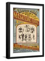 Maskelyne and Cooke's Entertainment at the Egyptian Hall in 1879. England's Home Of Mystery-Henry Evanion-Framed Giclee Print