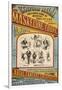 Maskelyne and Cooke's Entertainment at the Egyptian Hall in 1879. England's Home Of Mystery-Henry Evanion-Framed Giclee Print