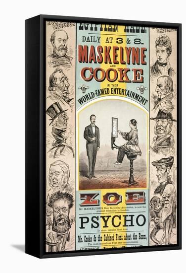 Maskelyne and Cooke's Entertainment at the Egyptian Hall-Henry Evanion-Framed Stretched Canvas
