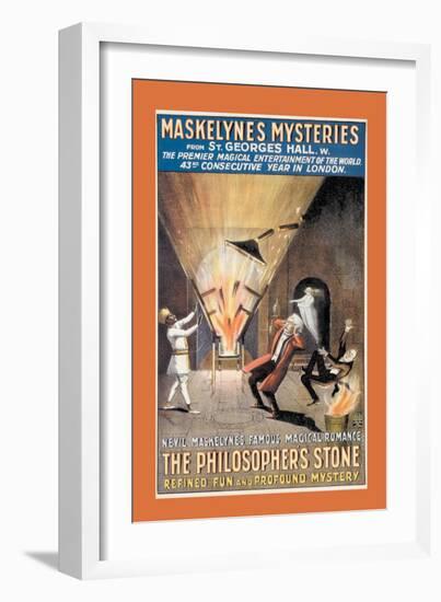 Maskelyne's Mysteries-null-Framed Art Print