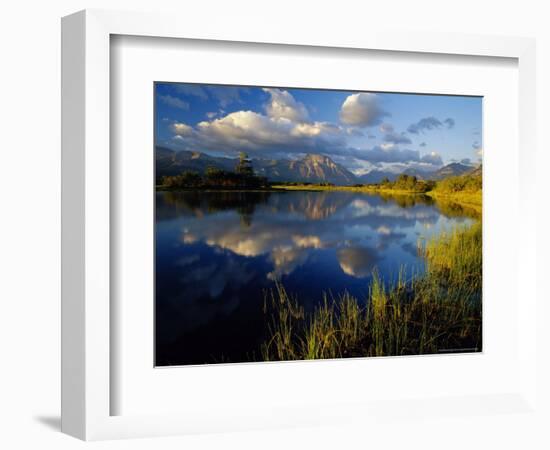 Maskinonge Lake, Wateron Lakes National Park, Alberta, Canada-Chuck Haney-Framed Photographic Print