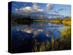 Maskinonge Lake, Wateron Lakes National Park, Alberta, Canada-Chuck Haney-Stretched Canvas