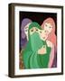 Masks, 1989-Laila Shawa-Framed Giclee Print