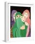 Masks, 1989-Laila Shawa-Framed Giclee Print