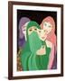 Masks, 1989-Laila Shawa-Framed Giclee Print