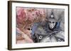 Masks and Costumes, Carnival, Venice, Veneto, Italy, Europe-Jean Brooks-Framed Photographic Print