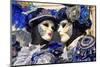 Masks at the Venice Carnival in St. Mark's Square, Venice, Veneto, Italy, Europe-Marco Brivio-Mounted Photographic Print