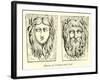 Masks of Thame and Isis-null-Framed Giclee Print