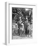 Masks Possessing Magical Qualities, Bismarck Archipelago, Papua New Guinea, 1920-Strecker and Schroder-Framed Giclee Print