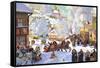 Maslanitsa; Shrovetide-Boris Kustodiyev-Framed Stretched Canvas