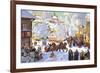 Maslanitsa; Shrovetide-Boris Kustodiyev-Framed Premium Giclee Print