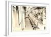 Masner Brothers Soda Fountain-null-Framed Art Print