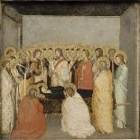 The Coronation of the Virgin-Maso Di Banco-Framed Stretched Canvas