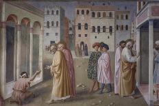 Stories of Baptist: Herod's Banquet, Detail of Fresco-Masolino Da Panicale-Giclee Print