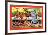 Mason and Pollard's Anti-Malaria Pills-null-Framed Art Print