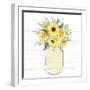 Mason Jar Floral 12-Kimberly Allen-Framed Art Print
