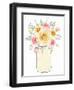 Mason Jar Floral 1-Kimberly Allen-Framed Art Print