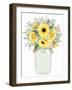 Mason Jar Floral 5-Kimberly Allen-Framed Art Print