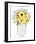 Mason Jar Floral 5-Kimberly Allen-Framed Art Print